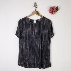 LISA RINNA Printed Knit Top